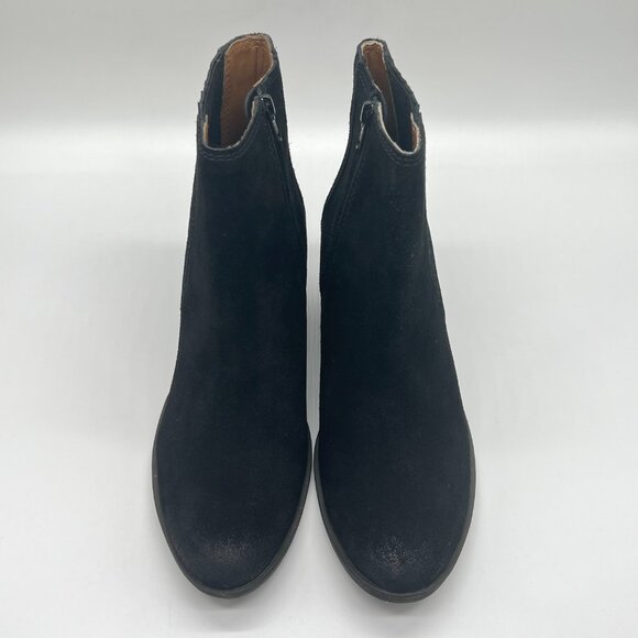 Josef Seibel 37 EU 6 - 6.5 US Daphne 44 Black‎ Suede Leather Ankle Boots Shoes - Picture 3 of 14